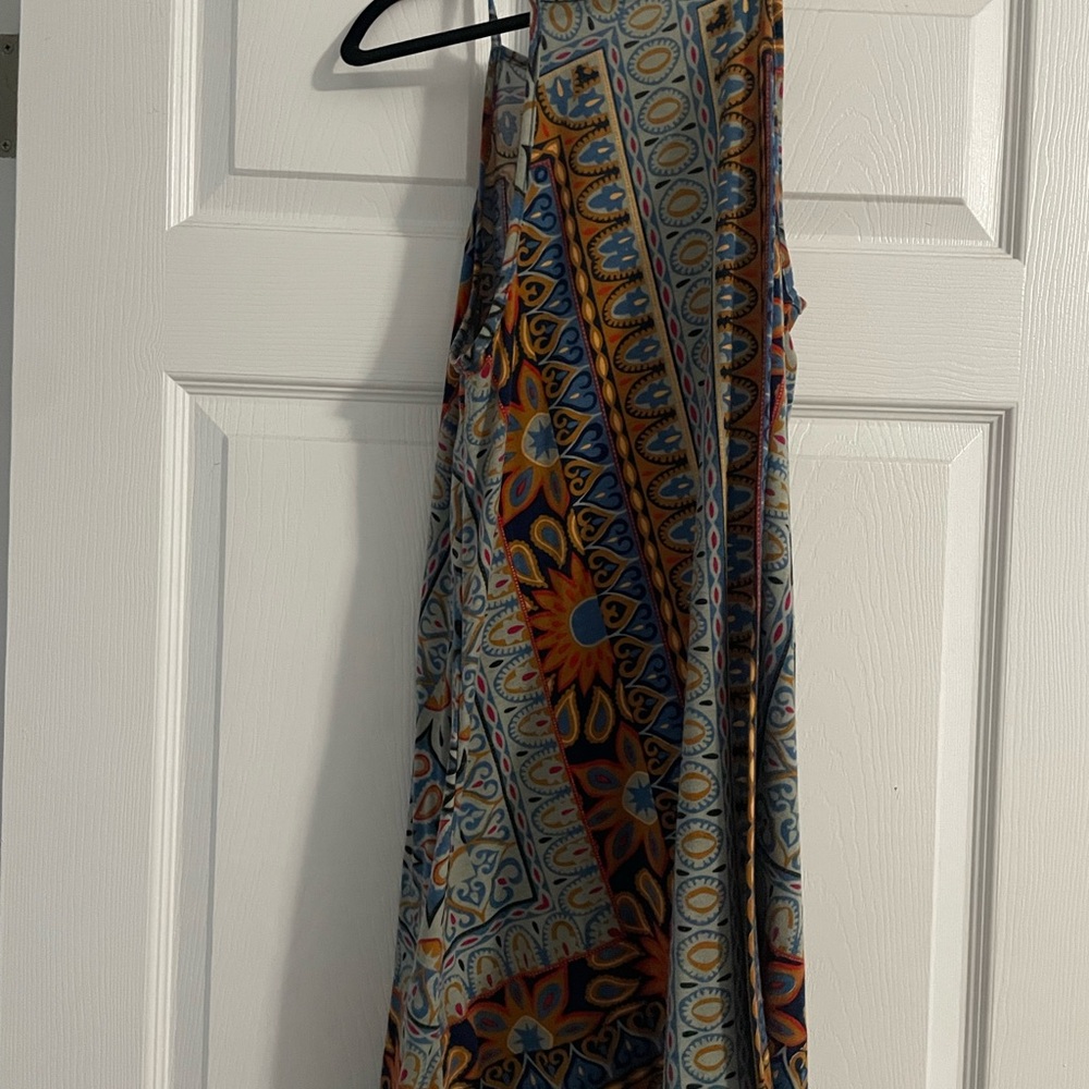 Bohemian Print Mini Dress